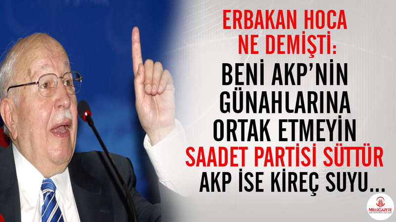 Rahmetli Erbakan Hoca’nın:  “AKP’YE OY VERMEK, İSRAİL’E OY VERMEKTİR!”  UYARILARI VE DAYANAKLARI
