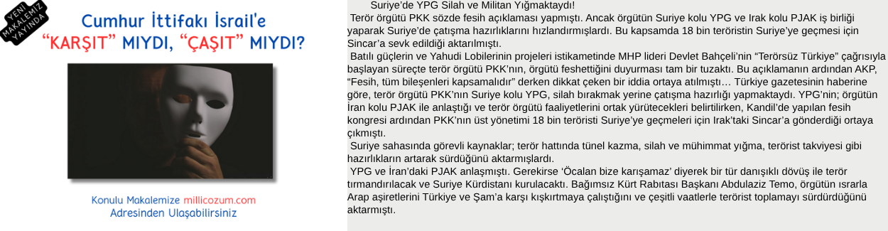 Cumhur İttifakı İsrail'e “KARŞIT” MIYDI, “ÇAŞIT” MIYDI?